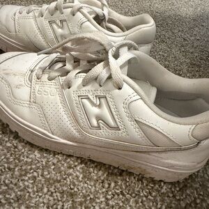 New Balance Women’s 550 White Sneakers